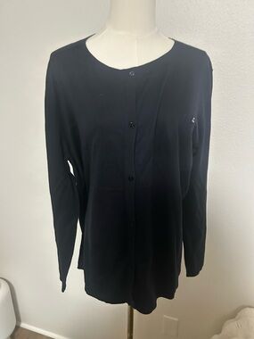 Bonpoint Black Cardigan Sweater